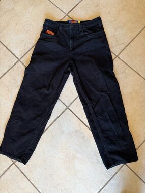 Empyre Loose Fit Skate Jeans Mens 28 Blue Wash Baggy Denim